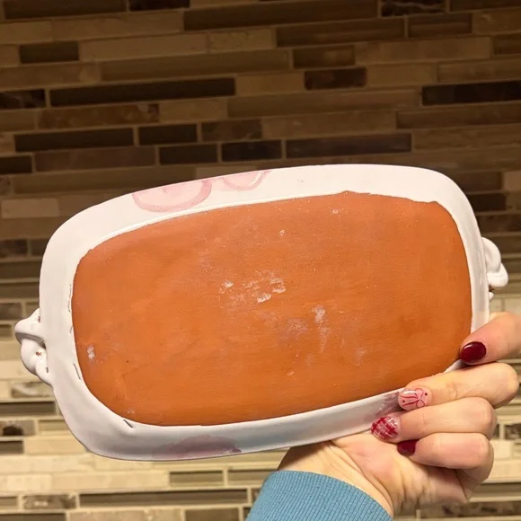 Handmade Floral Ceramic Vanity Tray - Picture 3 of 7